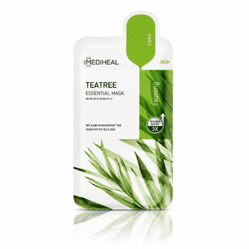 Teatree Essential Mask Kojąca maska w płachcie z ekstraktem z drzewa herbacianego i aminokwasami