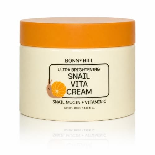 Ultra Brightening Snail Vita Cream - Krem do twarzy z filtratem ze śluzu ślimaka i witaminą C