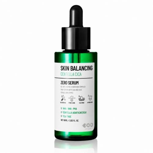 Skin Balancing Centella Cica Zero Serum - Serum z ekstraktem z wąkroty azjatyckiej i olejkiem z drzewa herbacianego