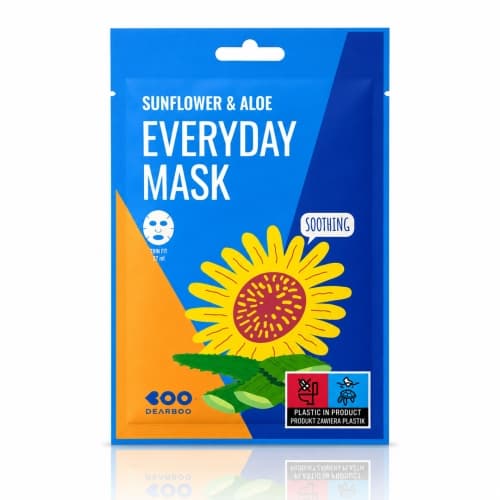 Sunflower & Aloe Everyday Mask - Łagodząco-nawilżająca maska w płachcie z olejem z nasion słonecznika i ekstraktem z aloesu
