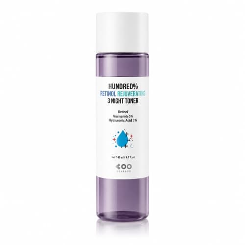 Rejuvenating Night Toner Retinol Hyaluronic - Odmładzający tonik do twarzy z retinolem i kwasem hialuronowym