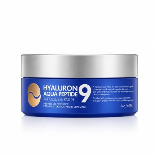 Hyaluron Aqua Peptide 9 Ampoule Eye Patch - Płatki pod oczy głęboko nawilżające z peptydami