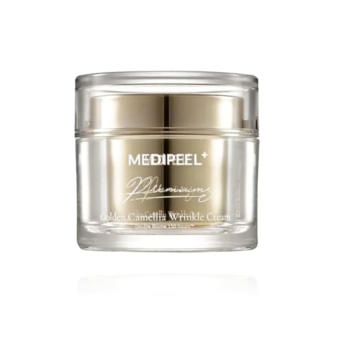 Premium Golden Camellia Wrinkle Cream - Krem przeciwstarzeniowy z ekstraktem ze złota i peptydami