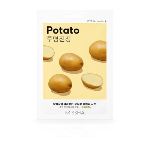 Airy Fit Sheet Mask Potato - Rozjaśniająca maseczka w płachcie z ekstraktem z ziemniaków