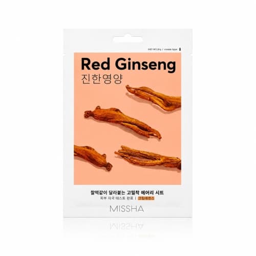 Airy Fit Sheet Mask Red Ginseng - Maska w płachcie z ekstraktem z czerwonego żeń-szenia
