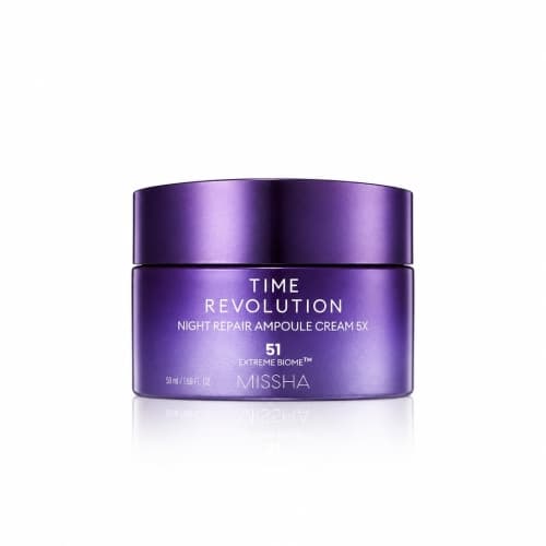 Time Revolution Night Repair Ampoule Cream 5X - Krem przeciwstarzeniowy na noc