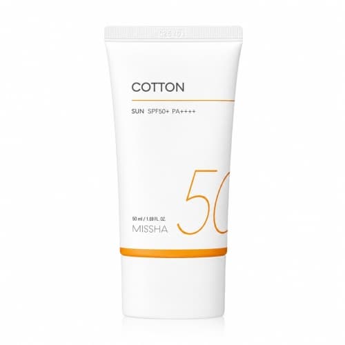 All-Around Safe Block Cotton Sun SPF 50+ PA++++ - Filtr przeciwsłoneczny do skóry wrażliwej i skłonnej do alergii