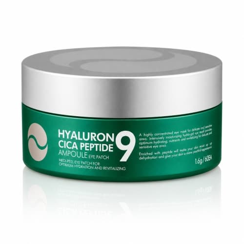 Hyaluronic Cica Peptide 9 Ampoule Eye Patch - Płatki pod oczy hydrożelowe łagodzące z peptydami