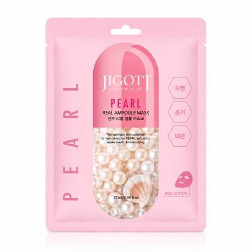 Pearl Real Ampoule Mask - Maseczka do twarzy w płachcie z ekstraktem z pereł