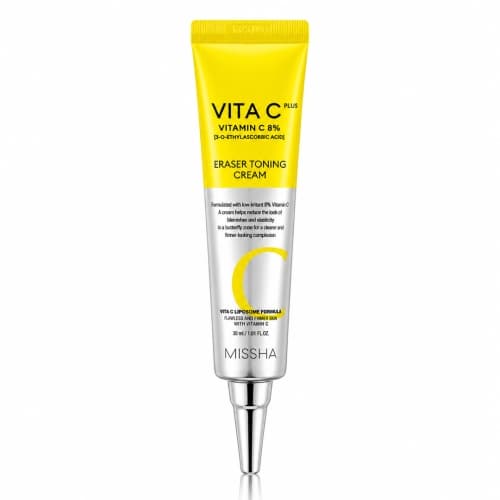 Vita C Plus Eraser Toning Cream - Krem do twarzy na dzień korygujący przebarwienia