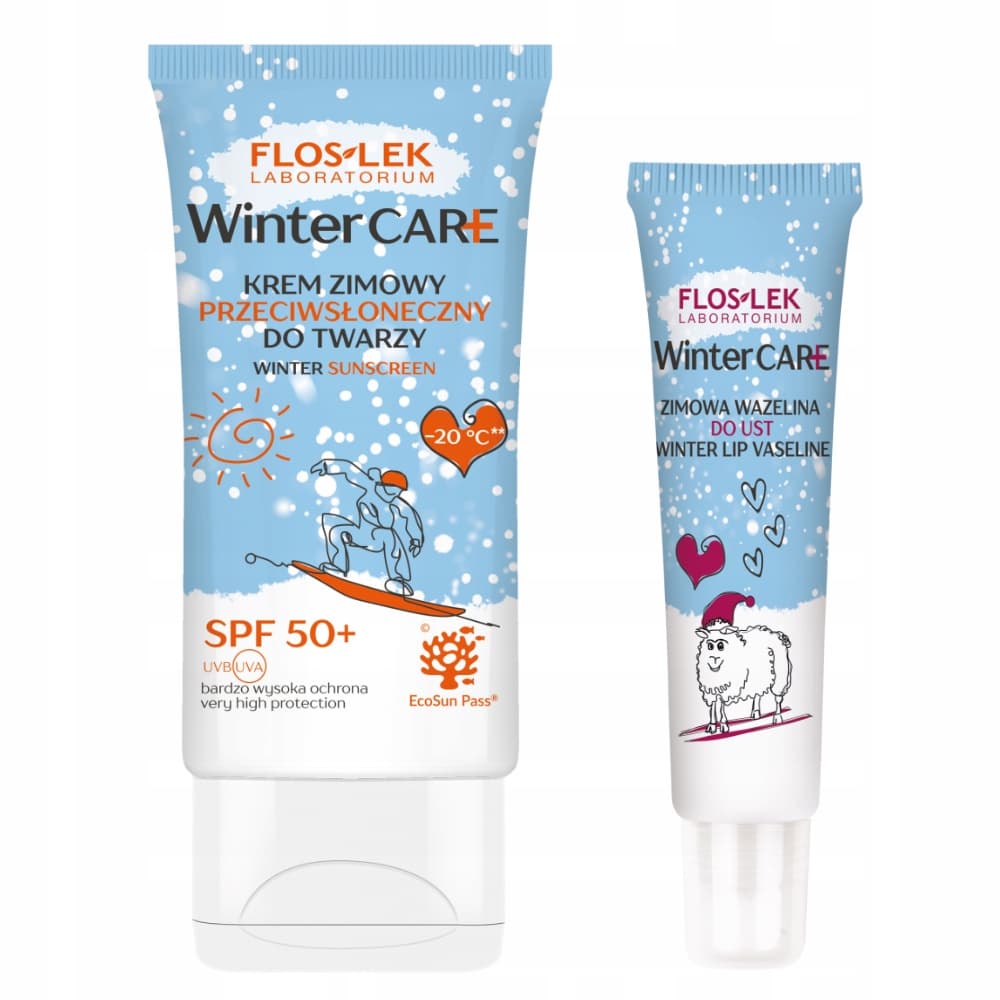 Floslek Winter Care For Active Zestaw Prezentowy z Kosmetykami Do Twarzy