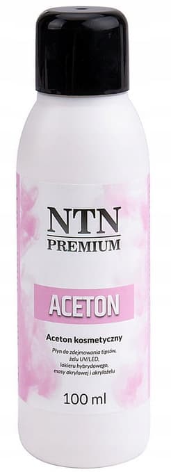 Aceton Kosmetyczny Remover Hybrydy Manicure Stylizacja Paznokci