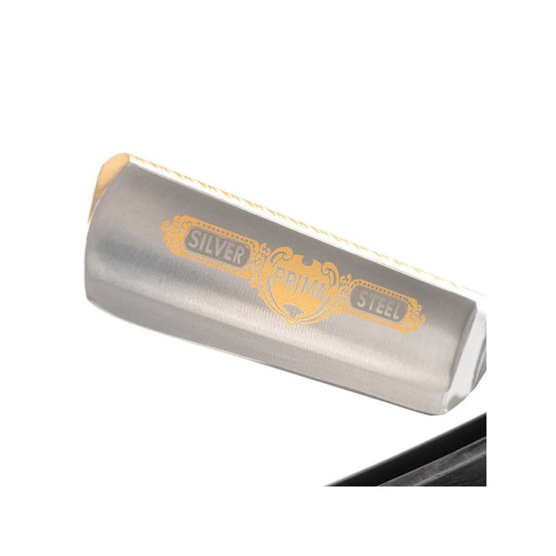 Brzytwa DOVO PRIMA SILVER STEEL, 5/8, stal węglowa, heban