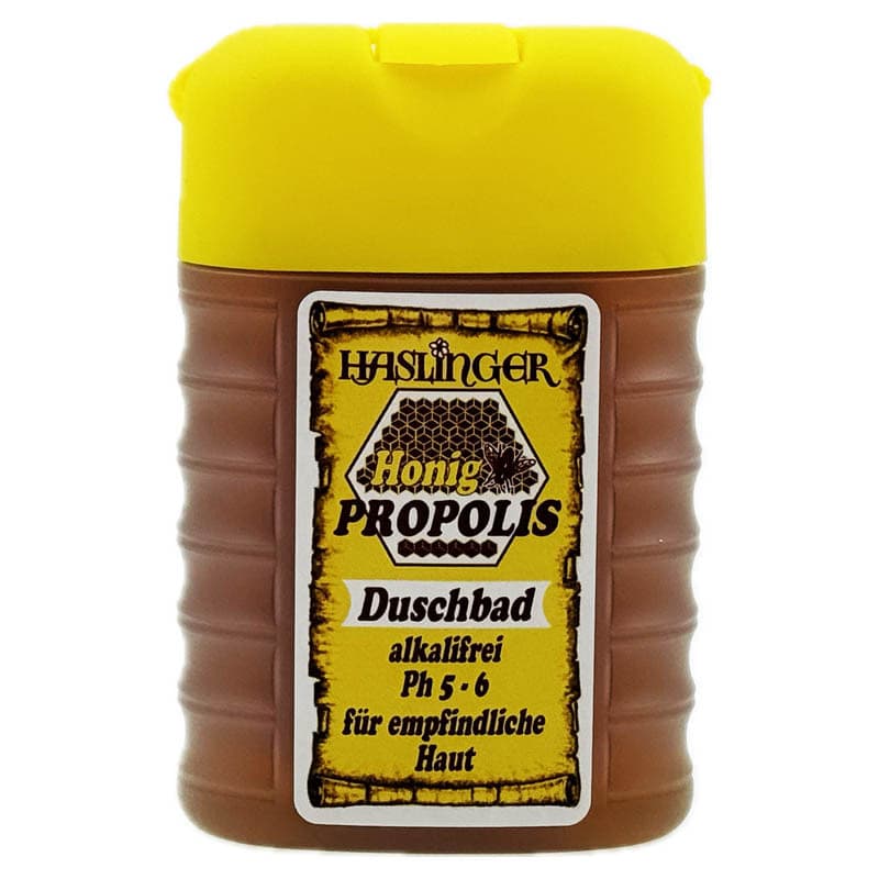 Propolis żel pod prysznic dla skóry delikatnej (z kitem pszczelim)