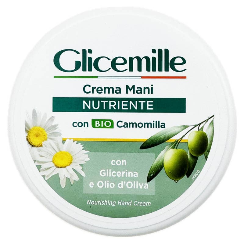 Nutriente krem do rąk z gliceryną, oliwą oliwek i Bio rumiankiem (tygiel)