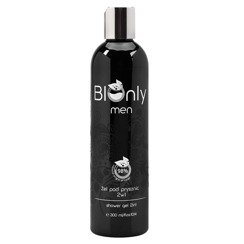 MEN Żel pod prysznic 2w1 z węglem aktywnym