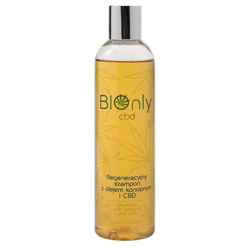 CBD Regeneracyjny szampon do włosów z olejem konopnym i CBD