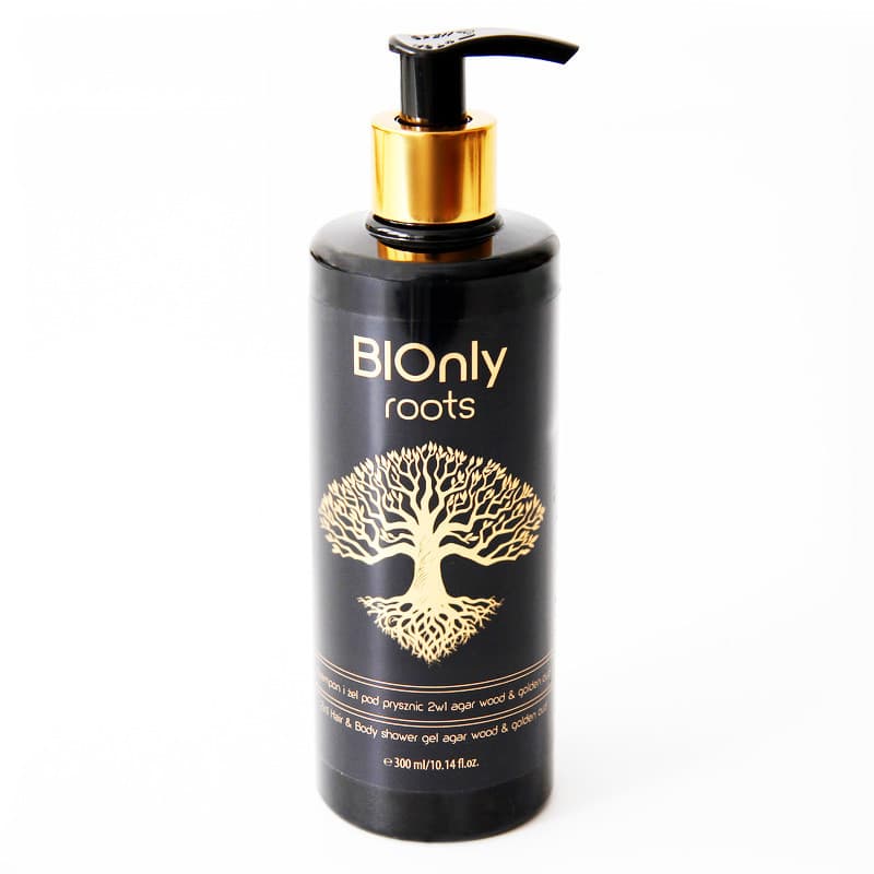 roots Szampon i żel pod prysznic 2w1 agar wood & golden oud
