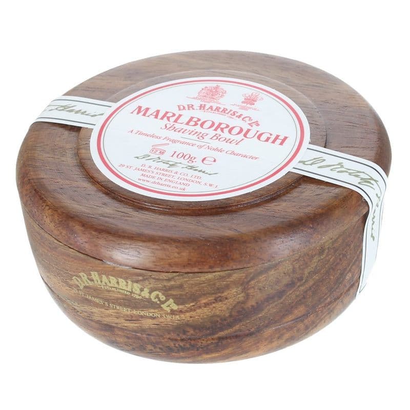 D.R. Harris Shawing Bowl Mahogany wood mydło do golenia Marlborough