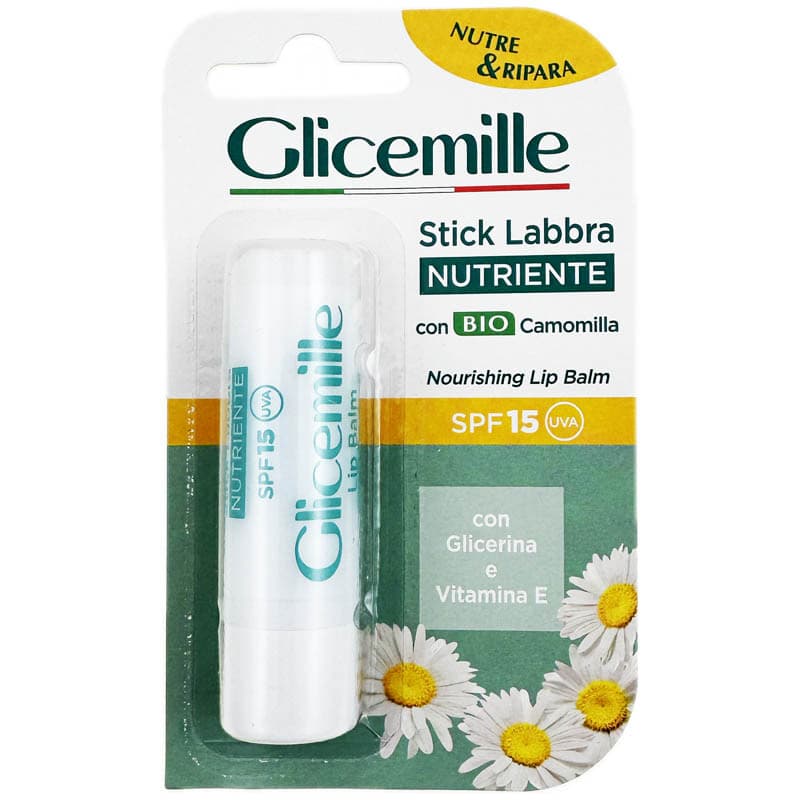 SPF15 Nutriente naprawczy balsam do ust z Bio Rumiankiem sztyft