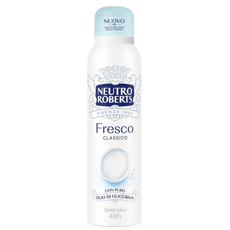 Deo Spray Fresco Classico, 0% soli glinu (niebieski)