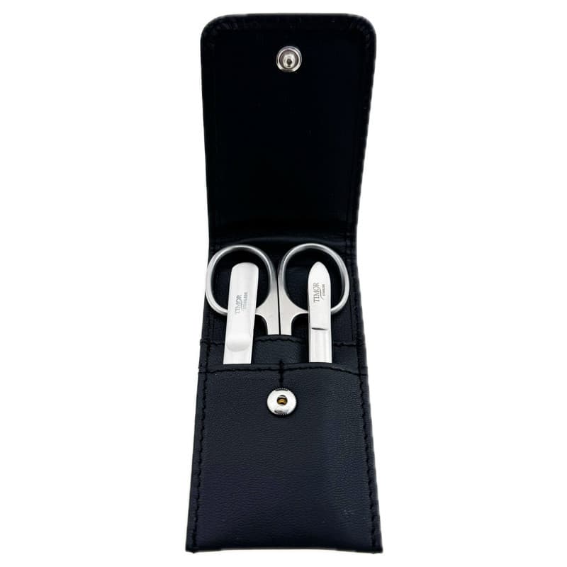 33114 Deluxe Inox przybornik do paznokci 3 cz