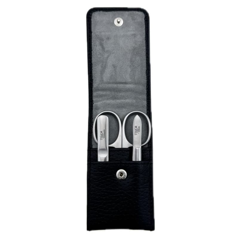33096 Deluxe Inox przybornik do paznokci 3 cz
