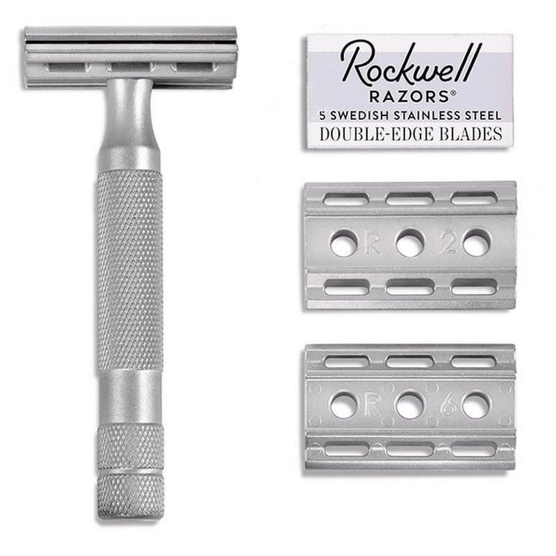 Rockwell 6S maszynka do golenia na żyletki stal nierdzewna