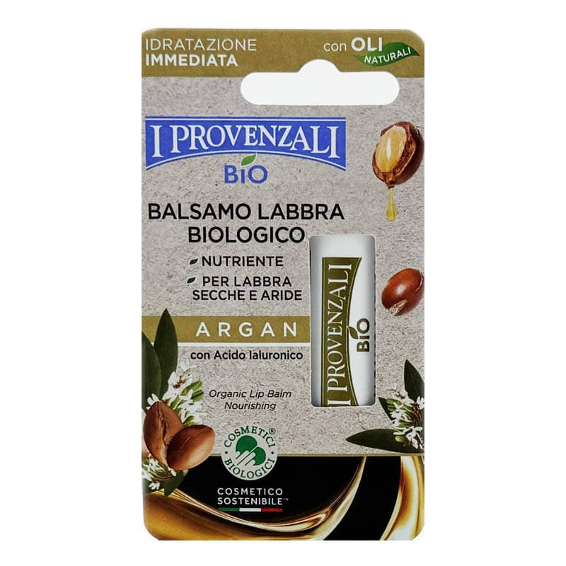 Olejek Arganowy i Kwas Hialuronowy balsam do ust sztyft