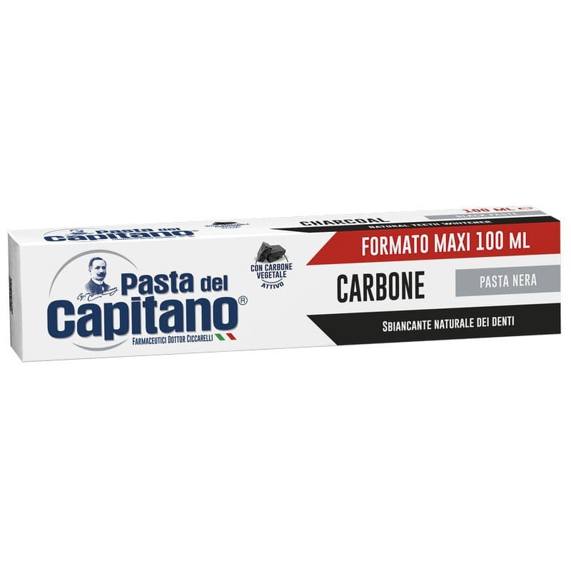 Pasta del Capitano Carbone (Węgiel drzewny) pasta do zębów wybielająca