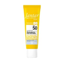 Jantar Sun Bursztynowy wodoodporny krem dla dzieci od 6 miesiąca życia SPF50