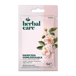 Herbal Care Maseczka odmładzająca do każdego rodzaju cery - Koenzym Q10 z kwiatem róży