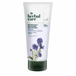 Herbal Care Regenerujący żel-peeling pod prysznic - Bławatek z ekstraktem z werbeny