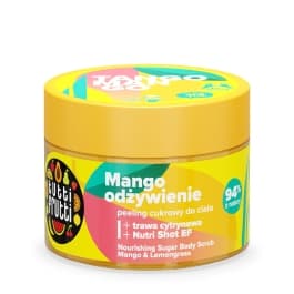 Odżywczy peeling cukrowy do ciała Mango i Trawa cytrynowa + Nutri Shot EF
