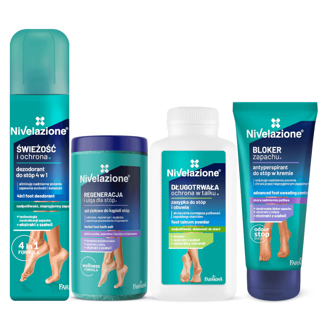 Foot Care Set – zabieg przeciw potliwości stóp