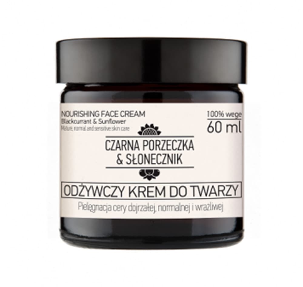 Odżywczy krem do twarzy Czarna Porzeczka & Słonecznik