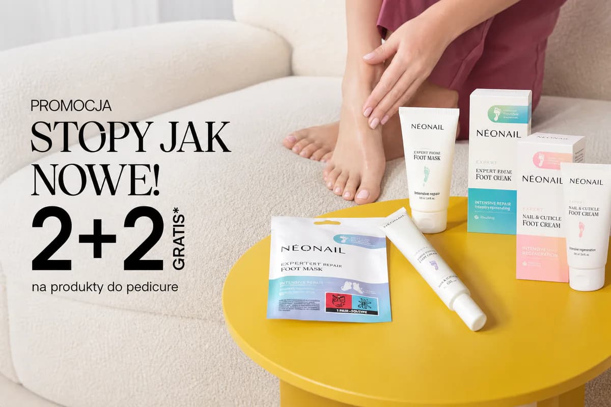 Promocja NEONAIL 2+2 na produkty do domowego pedicure