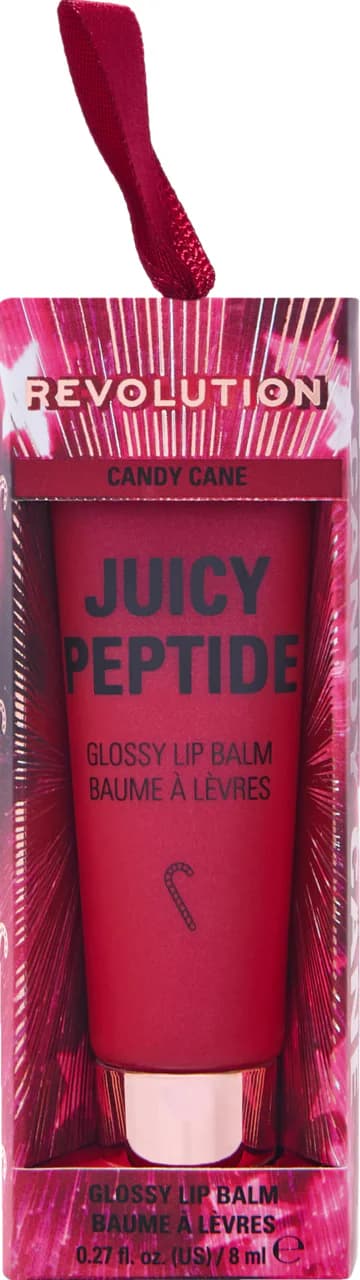 Juicy Peptide Lip Balm – Candy Cane