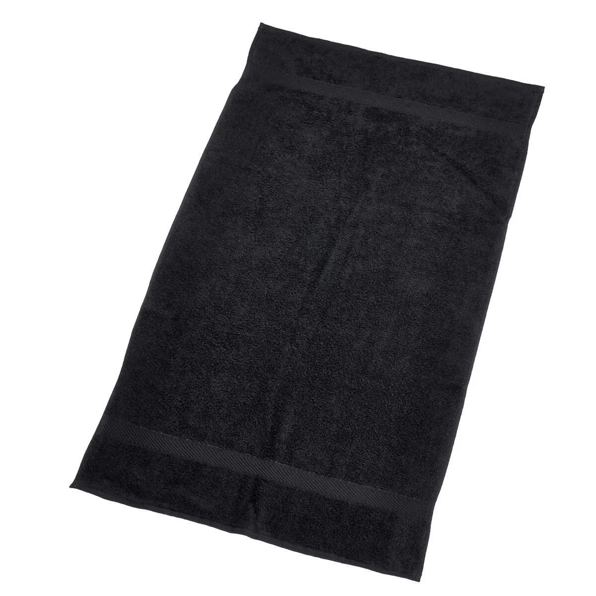 Ręcznik fryzjerski 15cm, czarny