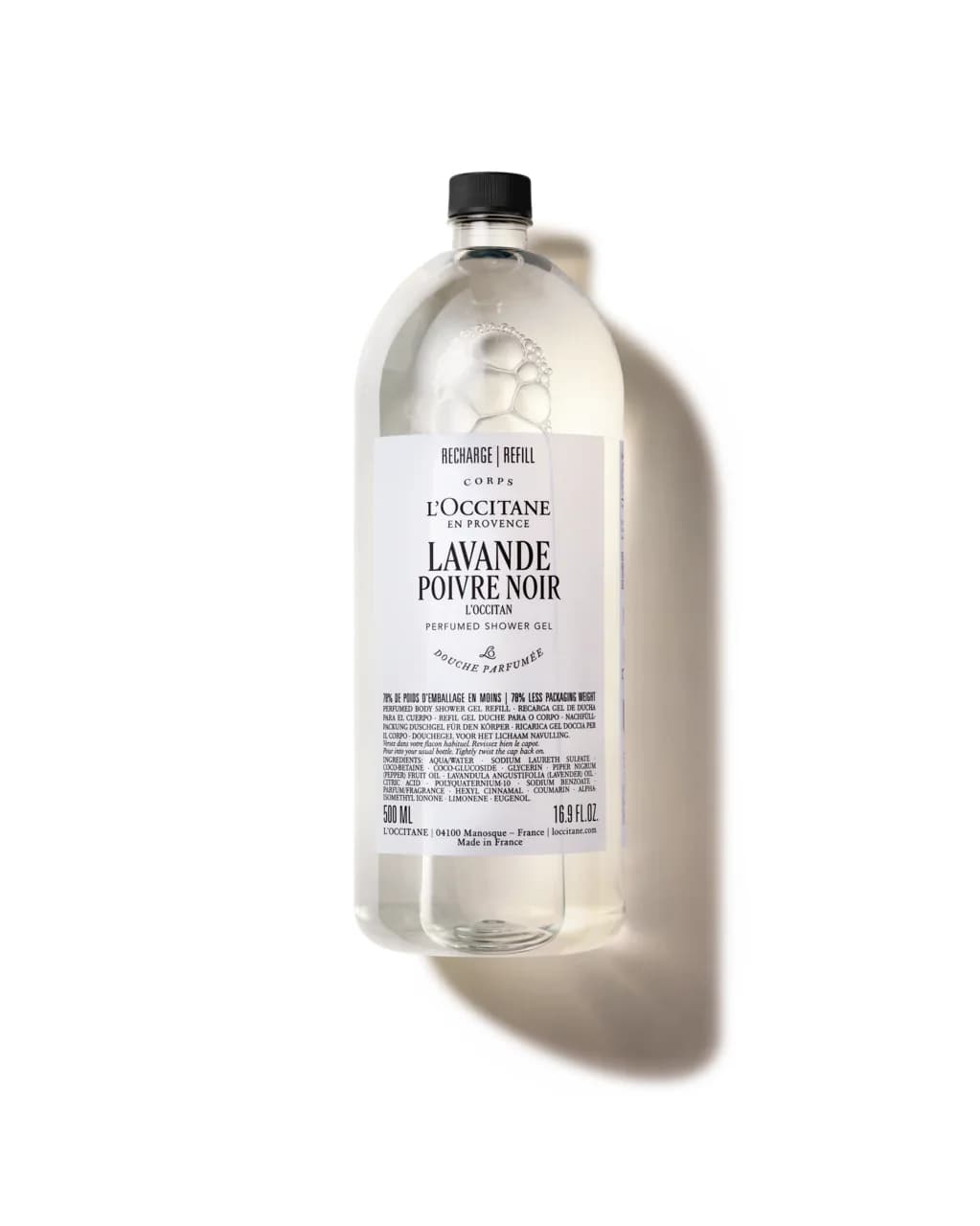 L’Occitane Perfumowany żel pod prysznic Lavande Poivre Noir (L'Occitan) — wkład uzupełniający