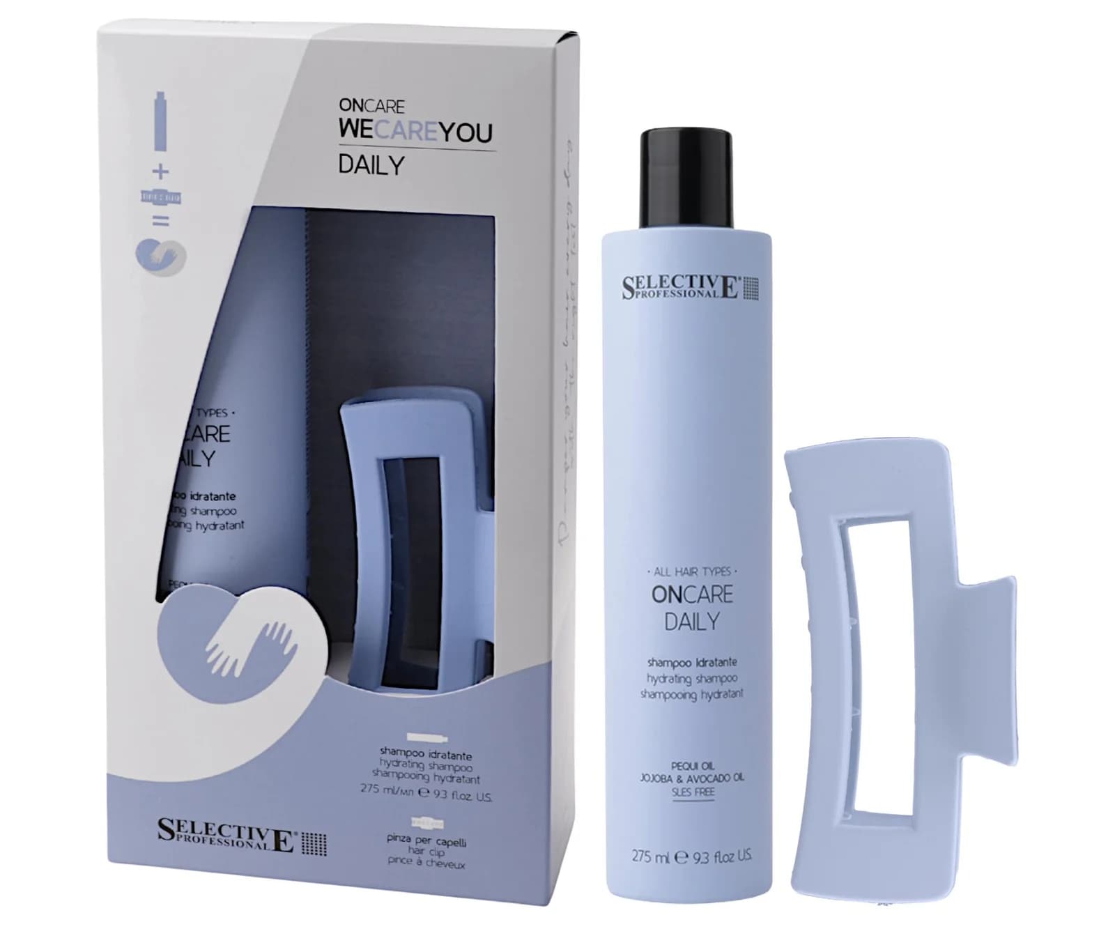 OnCare Daily WeCareYou – zestaw szampon i klamra