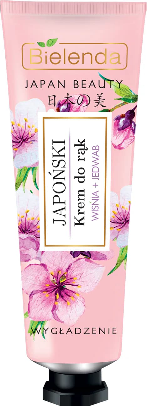 Japan Beauty krem do rąk Wiśnia i Jedwab