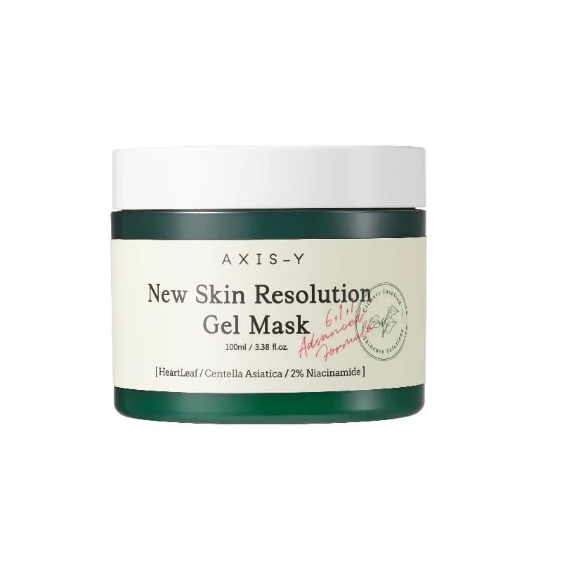 NEW SKIN RESOLUTION GEL MASK, - odżywcza maska do twarzy