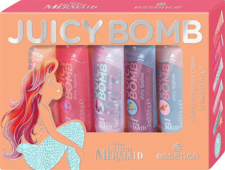 Juicy Bomb Disney The Little Mermaid Zestaw Błyszczyków do Ust