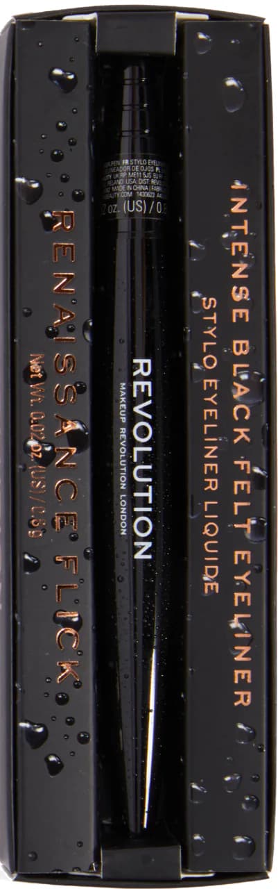 Renaissance Flick Waterproof Eyeliner – Black