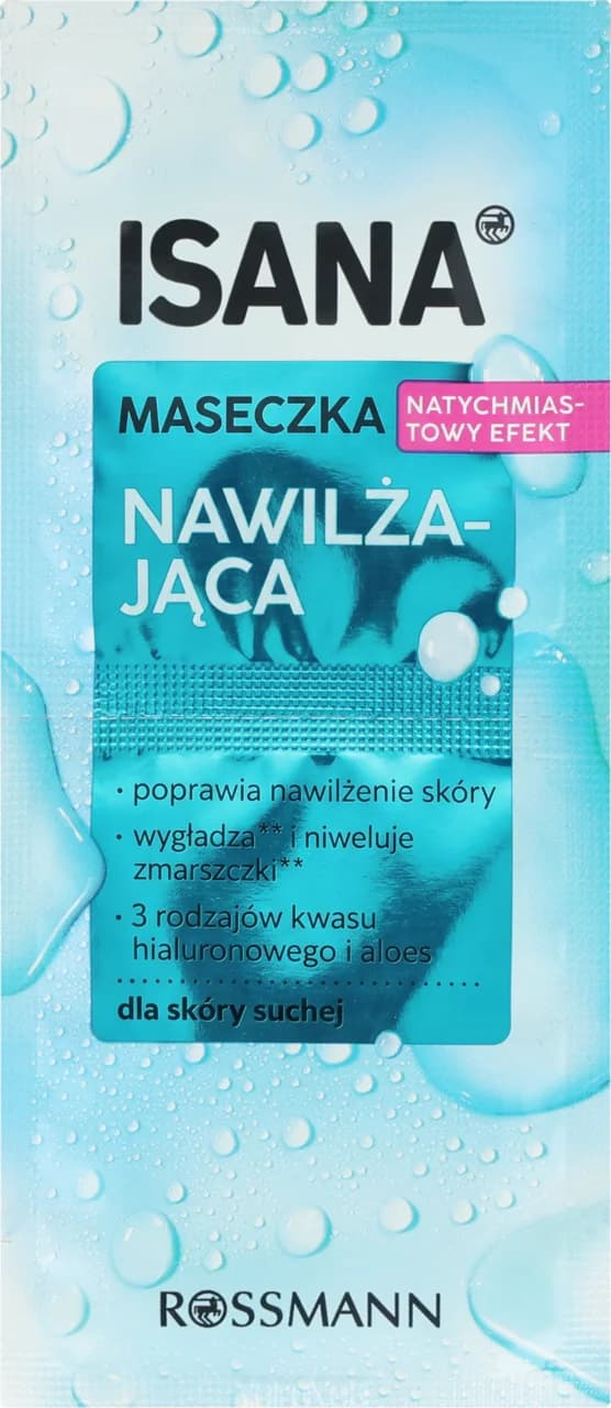 Nawilżająca maseczka z kwasem hialuronowym