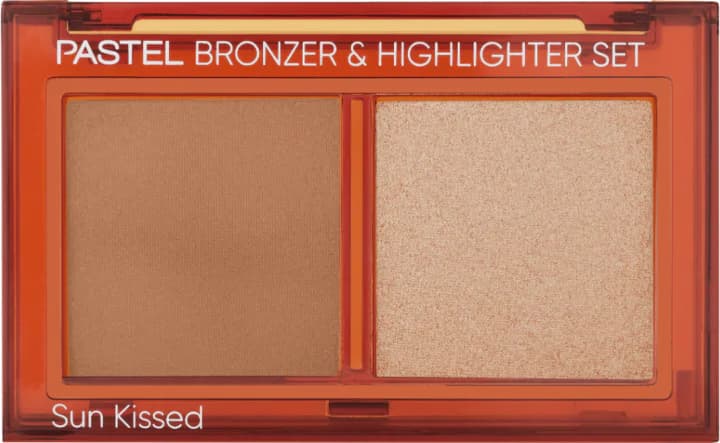 Sun Kissed — paleta bronzera i rozświetlacza 01 Natural Bronze & Soft Glow