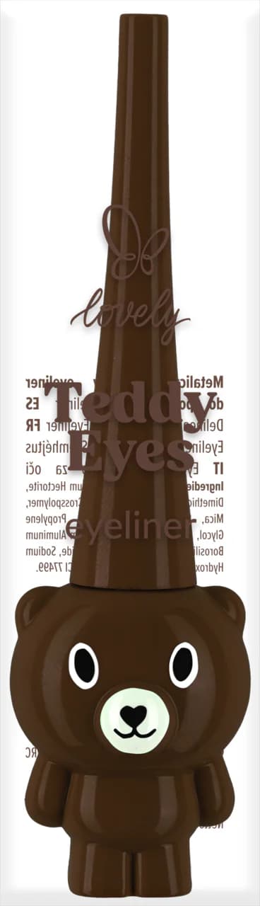 Teddy Eyes eyeliner, nr 01 Metalic Brown