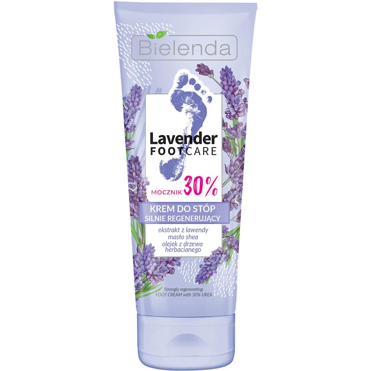 Lavender Foot Care silnie regenerujący krem do stóp z 30% mocznikiem
