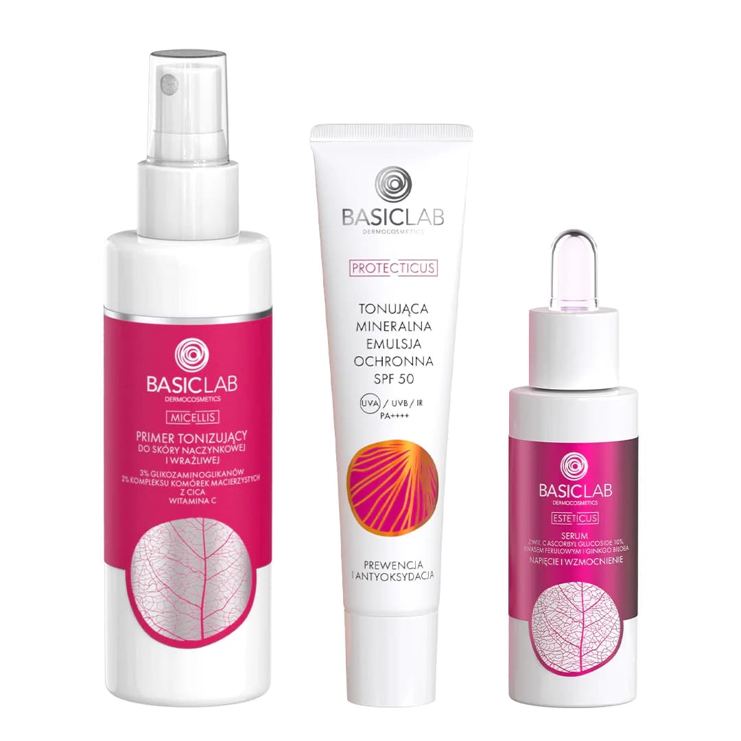 Ochrona i Wzmocnienie: Zestaw dla Skóry Naczynkowej